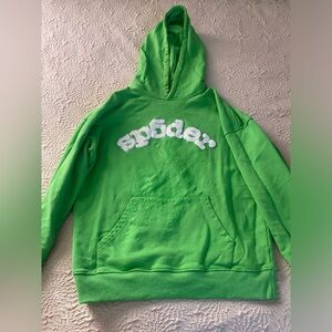 Lime Green Sp5der Hoodie✨